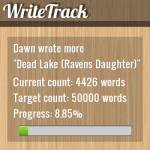 Raven's Daughter Write Track Day 1 1136am